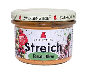 Paté vegano con tomate y aceitunas 180g BIO Zwergenwiese