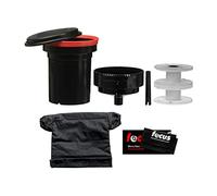 Paterson - Tanque de desarrollo universal y dos carretes con bolsa DarkRoom (rollos de película de 4 x 35 mm o 2 x 120 mm) (3 artículos)