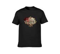 Path of Exile Game Unisex 100% Cotton Short-Sleeve T-Shirts Black XXL