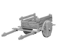 PATHFINDER Battles Deep Cuts Miniaturas Sin Pintar Carrito 2-Ruedas (6-Pack)