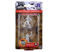 Pathfinder: Deep Cuts Unpainted Miniatures: Elf Female Fighter