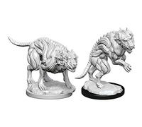 Pathfinder: Deep Cuts Unpainted Miniatures: Hell Hounds