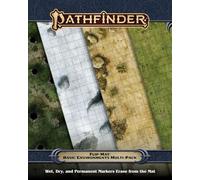 Pathfinder Flip-Mat: Basic Environments Multi-Pack | Batalla, para juegos, borrado en húmedo/seco