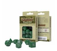 Pathfinder Juego De Rol Rey Hacedor Set De Dados Paizo Q-Workshop Verde NUEVO