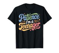 Patience I'm A Teenager Fase de Crecimiento cambiante Camiseta
