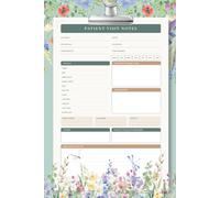 Patient Visit Notes: 120 Pages Notebook Hospice and Home Health for Nurses