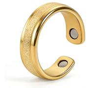 Patifirst Anillos Magnéticos para Mujeres - Joyería Aleación Diseño Abierto Elegante | Anillos Ajustables - Para dormir, día, hogar, viaje, trabajo, desplazamientos,