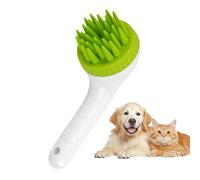 Patifirst Cepillo Champú Para Perros | Cepillo Eliminador De Pelo Con Mango Largo | Masaje Mascotas Baño Interior Lavado | Perros Cachorros Gatos Conejos Ducha