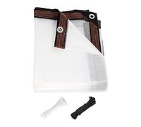 Patifirst Cubierta Invernal De Gallinero | Láminas Impermeables A La Nieve,Lonas Transparentes Impermeables con Bordes Reforzados Y Ojales | para Uso En Jardinería Porche Patio Techo Construcción