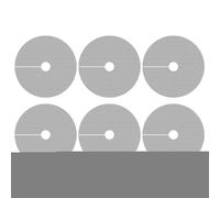 Patifirst Cubremacetas para Plantas | Protector de Sustrato para Macetas,6 Unidades Rejilla Ligera Resistente UV para Exteriores Jardinería Interior Patio