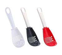 Patifirst Cuchara De Cocina,3X Cucharas De Cocina Para Mezclar - Separador Yemas Huevo, Rallador Ajo Manual Utensilios Cocina Para Regalar A Vecinos, Familiares Y Amigos