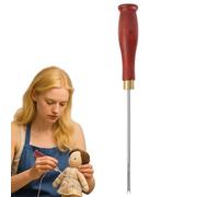 Patifirst Herramienta Para Rellenar Muñecas De Algodón,Lezna De Relleno Para Peluches De Algodón | Punzón Manual Con Mango Ergonómico Y Materiales Eficientes Para Principiantes En Manualidades