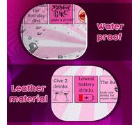Patifirst Juego De Beber - Juego De Mesa con Alfombra De para Adultos | Actividad Divertida Portátil Familiar Impermeable para Noche Fiestas En Casa Al Aire Libre Y Mujeres