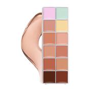 Patifirst Paleta Correctora Tonal para Rostro - Corrector Facial Para Contorno Y Color En Crema,Textura Cremosa Y Fácil De Difuminar Con Cobertura Completa Para Mujeres Y Jóvenes
