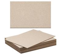 PATIKIL 0.06"x7"x5" Tablero de Libro 20 Hojas de Cartón Gris para Encuadernación de Libros Suministros de Encuadernación de Libros