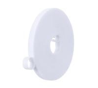 PATIKIL 0.4 pulgadas x 33 pies Cinta de Gancho y Bucle, Tiras de Nylon de Doble Cara Correas Reutilizables de Cinta de Gestión de Cables Multiusos para Hogar Oficina, Blanco