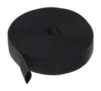 PATIKIL 0.6" Diámetro 24.6 Pies Nylon Protector Manguera Manga, Cable Cubierta Funda Protección para Soldadura TIG Antorcha Hidráulica Manguera, Negro