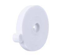 PATIKIL 0.8 pulgadas x 33 pies Cinta de Gancho y Bucle, Tiras de Nylon de Doble Cara Correas Reutilizables de Cierre de Cable Rollo Cinta de Gestión de Cables Multiusos, Blanco