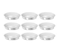 PATIKIL 1"/25mm Agujero De Cocina, 9 Pcs Tapón De Agujero De Grifo De Acero Inoxidable Placa De Cubierta De Agujero De Cocina Tapones De Metal para Agujero