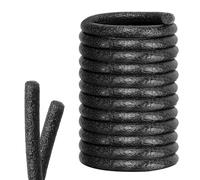 PATIKIL 1/4 pulgadas de diámetro x 1640.4 pies para huecos y articulaciones, cuerda de espuma, junta de calafateo, junta de sellado de rollo para construcción del hogar, color negro