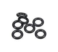 PATIKIL 100 Piezas Juntas Tóricas, Arandelas Tóricas de Nitrilo de Goma Métrica Sellado O Ring Junta para Reparación de Grifo de Plomería de Automoción, 12x7x2.5mm(OD*ID*An)