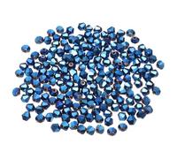 PATIKIL 1000Pcs Cuentas de Cristal Bicónicas, 4mm Cuentas de Cristal de Vidrio Bicónicas Facetadas, para Hacer Joyas, Pulseras, Collares, Pendientes, Artes, Manualidades, Azul Profundo