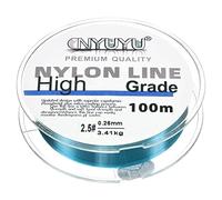 PATIKIL 100M Nylon Línea de Pesca, 7LB Hilo de Pesca Carretes de Monofilamento Línea de Carpa Cuerdas Trenzadas Seales de Pesca, Mar Azul