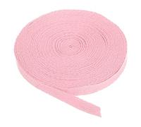 PATIKIL 10mm Algodón Sarga Cinta 9m（10 Yardas) Algodón Cinta Bies Encuadernación Cinta Espiga Cinta para Coser Encuadernación Regalo Envoltura Artesanía Bricolaje Rosa