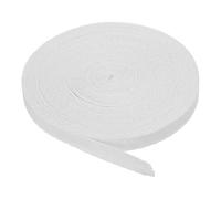 PATIKIL 10mm Algodón Sarga Cinta 9m（10 Yardas) Algodón Cinta Bies Encuadernación Cinta Espiga Cinta para Coser Encuadernación Regalo Envoltura Artesanía Bricolaje Blanco