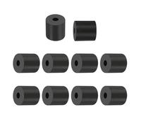 PATIKIL 10pcs Espaciadores de Goma, M8 Arandelas Multiusas Almohadillas de Aislamiento Antivibración Redondo de Neopreno Aislante para DIY Impacto Absorbente, 8x25x25mm (ID*OD*Grosor)