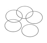 PATIKIL 10pcs Juntas Tóricas, Arandelas Tóricas de Nitrilo de Goma Métrica Sellado O Ring Junta para Reparación de Grifo de Plomería de Automoción, 150x145x2.65mm(OD*ID*An)