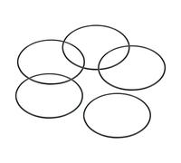 PATIKIL 10pcs Juntas Tóricas, Arandelas Tóricas de Nitrilo de Goma Métrica Sellado O Ring Junta para Reparación de Grifo de Plomería de Automoción, 123x118x2.65mm(OD*ID*An)