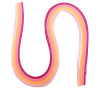 PATIKIL 120pcs Tiras de Papel Quilling, 54cmx3mm(L*A）Papel de Origami Tiras de Papel para Quilling Arcoíris Tiras Coloreadas de Papel de Arte para Manualidad, Rosa Degradado