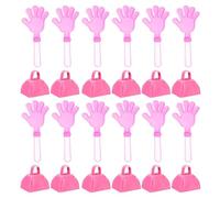 PATIKIL 12Pcs Campanas De Vaca Para Partidos De Fútbol, Campanas De Vaca De 3 Pulgadas Para Eventos Deportivos Al Por Mayor Hacedoras De Ruido Fuertes Campana De Vaca, Rosa