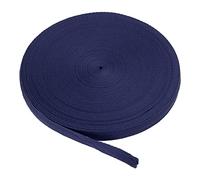 PATIKIL 15mm Algodón Sarga Cinta 45m (50 Yardas) Marino Azul