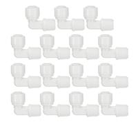 PATIKIL 15pcs Conector de Codo para Agua Purificador, Conexión Rápida Adaptador para Filtro, 1/4" Hembra NPT a 1/4" Tubo OD para Tubos Manguera Fontanería Sistema RO/DI Ósmosis Inversa