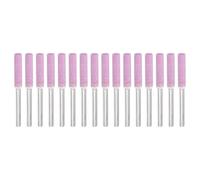 PATIKIL 16 Piezas Afilador De Cadena De Diamante 5/32 Pulgada Piedra De Afilar De Alta Dureza Kit De Afilado De Cadena Herramienta Sierra De Cadena Piedra Joyería Madera, Rosa (4mm)