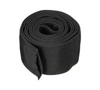PATIKIL 2.4" ID 6.5FT Funda Protectora de Manguera de Nylon, Cubierta de Cable para Protección de Manguera de Soldadura TIG y Hidráulica, Negra