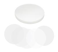 PATIKIL 2.8in (70mm) Película De distintivo, 100 Pcs Círculos Transparentes De Plástico Película Protectora Para Insignias Redondas De 2.3 Pulgadas 58mm Suministros Artes Manuales