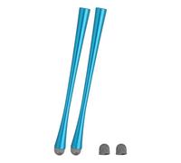 PATIKIL 2 lápices capacitivos de cintura delgada para pantallas táctiles, lápiz capacitivo universal 2 en 1 de alta sensibilidad para teléfonos, tabletas, portátiles, dispositivos de pantalla táctil