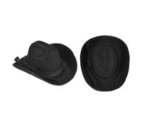 PATIKIL 2 Pezzi MiniDa CowboyMiniature Accessori Casa Delle Bambole Per Artigianato Bambole Matrimonio Feste Decorazione Capelli Pupazzo Di Neve 3.3 x 2.8 x 1.6 Pollici