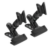 PATIKIL 2 Pezzi Supporto Microfono A Scatto Per Scrivania Regolabile A 360° Supporto Microfono Metallico Con Clip Da 1.1-1.5 Pollici Per Live Streaming Podcast Radio Lezioni