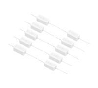 PATIKIL 20 Pcs Resistencias De 30 Ohm, Kit De Resistencias De Cemento Cerámico 5W Tolerancia 5% Para Adaptadores De Energía Audio Computadora Placa De Circuito TV