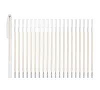 PATIKIL 20 Piezas De Recambios De Bolígrafos De Gel Borrables, Bolígrafos De Tinta Desaparecida De 1mm Para Marcado En Tela, Bolígrafos Para Coser, Planificar Y Escribir, Tinta Beige