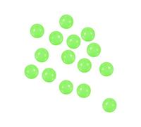 PATIKIL 200uds 8mm Luminosas Pesca Cuentas Plástico Brillante Verde