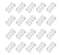 PATIKIL 20pcs Resortes de Compresión, 0.3x3x5mm（Diámetro Alambre*OD*L) Muelles de Compresion 304 Acero Inoxidable Resorte Mecánico Cilíndrico Pequeño para Reemplazo Reparación Industria