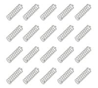 PATIKIL 20pcs Resortes de Compresión, 0.5x3x10mm（Diámetro Alambre*OD*L) Muelles de Compresion 304 Acero Inoxidable Resorte Mecánico Cilíndrico Pequeño para Reemplazo Reparación Industria