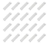 PATIKIL 20pcs Resortes de Compresión, 0.5x5x20mm（Diámetro Alambre*OD*L) Muelles de Compresion 304 Acero Inoxidable Resorte Mecánico Cilíndrico Pequeño para Reemplazo Reparación Industria