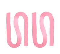 PATIKIL 240 Piezas de Tiras de Papel para Filigrana de 3 mm (1/8") 54 cm Papel de Origami Tiras de Filigrana para Arte Manualidades Navidad, Rosa