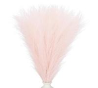 PATIKIL 24in Decoración De Pampas, 50pcs Pampas Artificial A Granel Hierba Falsa Pequeña Seca para Decoración Boho En Casa Jarrón Boda Pared Suelo, Rosa